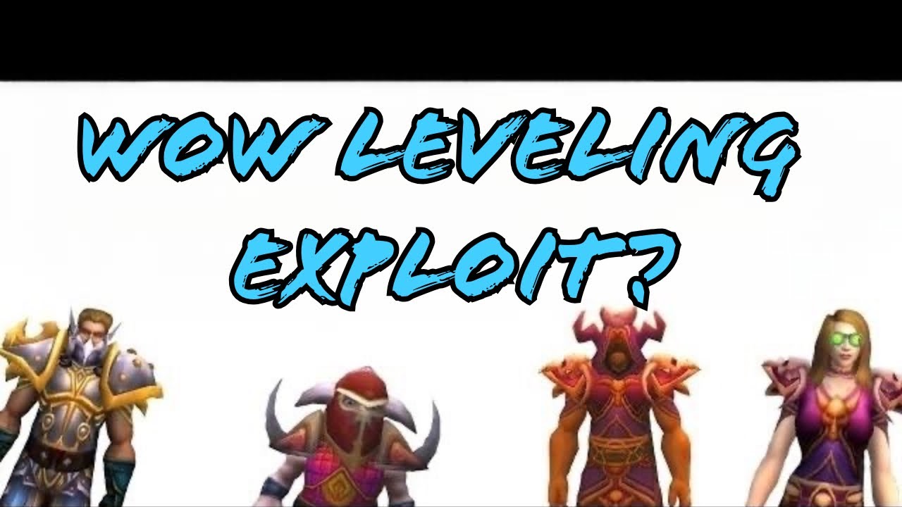How I maxed 4 alts on one account same time | World of Warcraft - YouTube