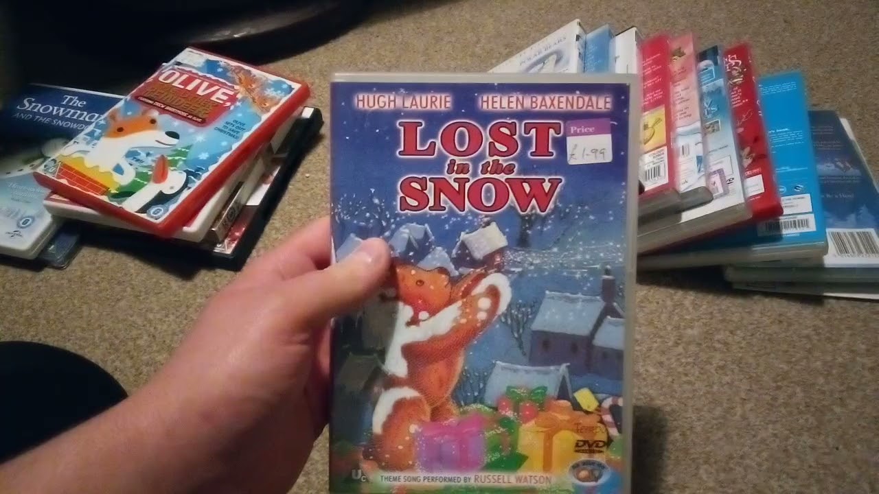 my Christmas DVD collection part 3 kids animated TV films/shorts