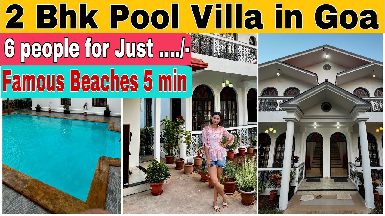 Recent Opened | 2 BHK Pool Villa in GOA on Rent  | Budget 2bhk Villa in Goa | Private Villa in Goa