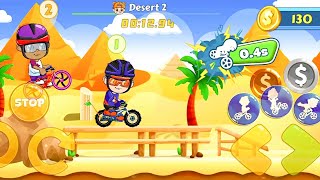 Niki Bike Race 3D Desert Levels Vlad And Niki Kids Bike Racing Game Play Abdullah Gaming