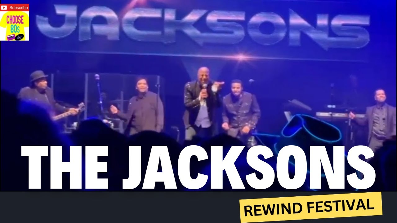 The Jacksons - headliners at Rewind Festival South (August 2024)