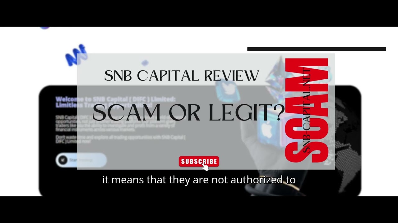 SNB Capital Review snb-capital.net Legit or Scam?