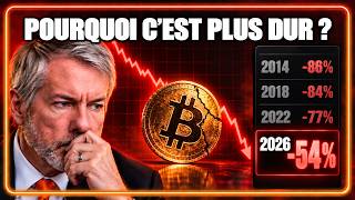 Bitcoin : Pourquoi ce krach est PLUS DUR que tous les autres ?