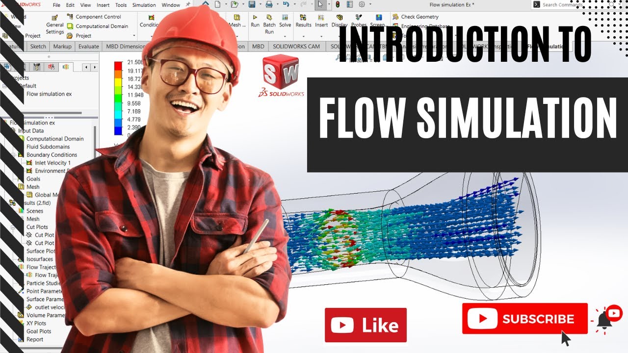 Flow Simulation | Solidworks - YouTube