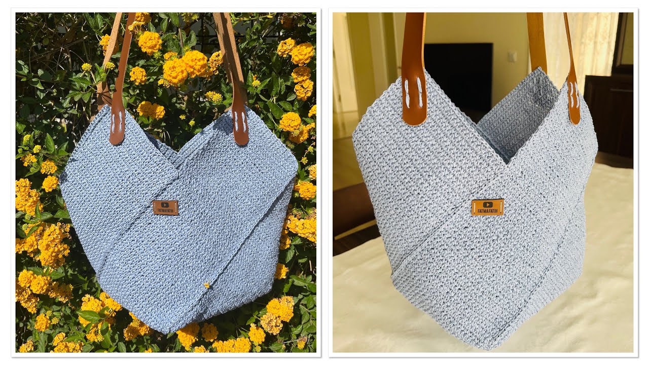 KAĞIT İP ÇANTA YAPIMI | YAZLIK ÇANTA MODELİ NASIL YAPILIR ?