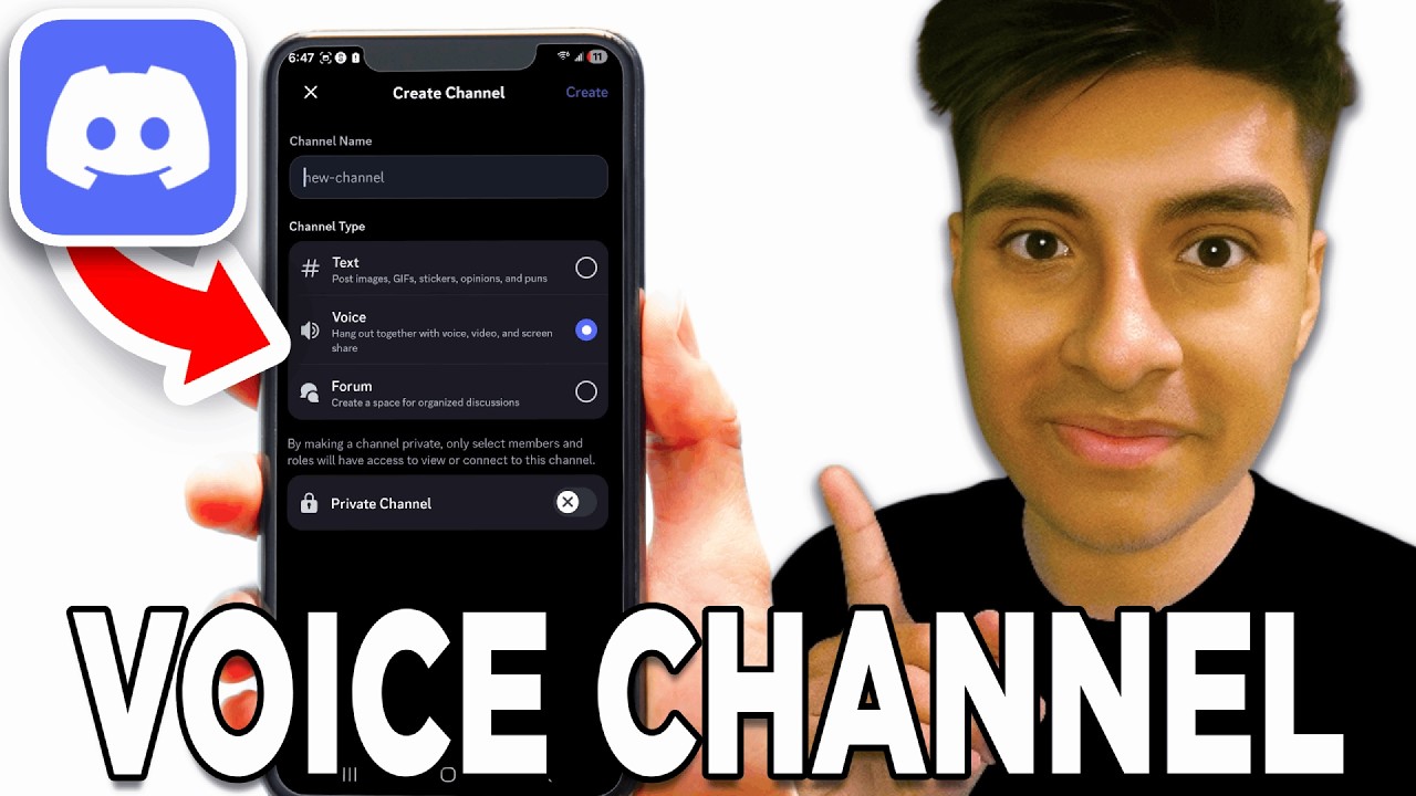 How To Create Voice Channel Discord! - Tutorial