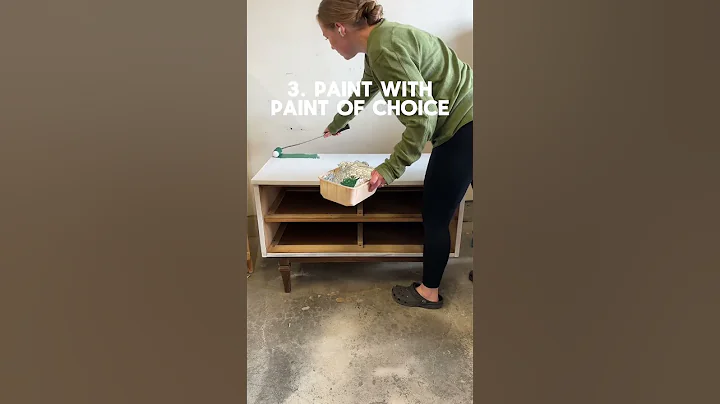 Painting laminate furniture: tips for a flawless finish