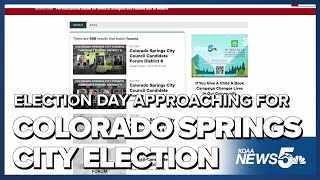 Election Day for the Colorado Springs City Election is April 1