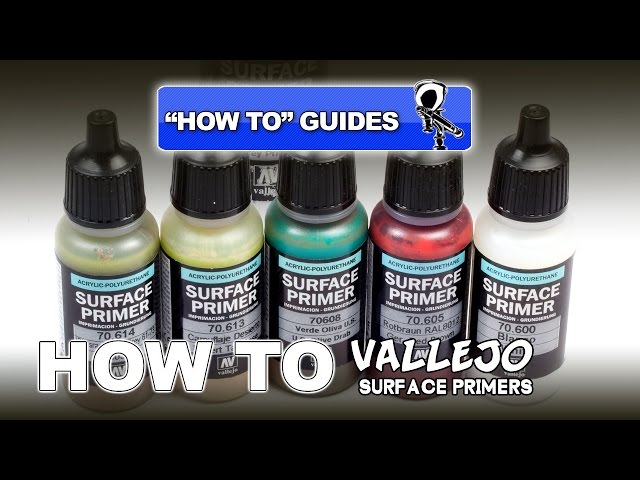Vallejo Surface Primer - Airbrush Additives and Mediums - Ponto