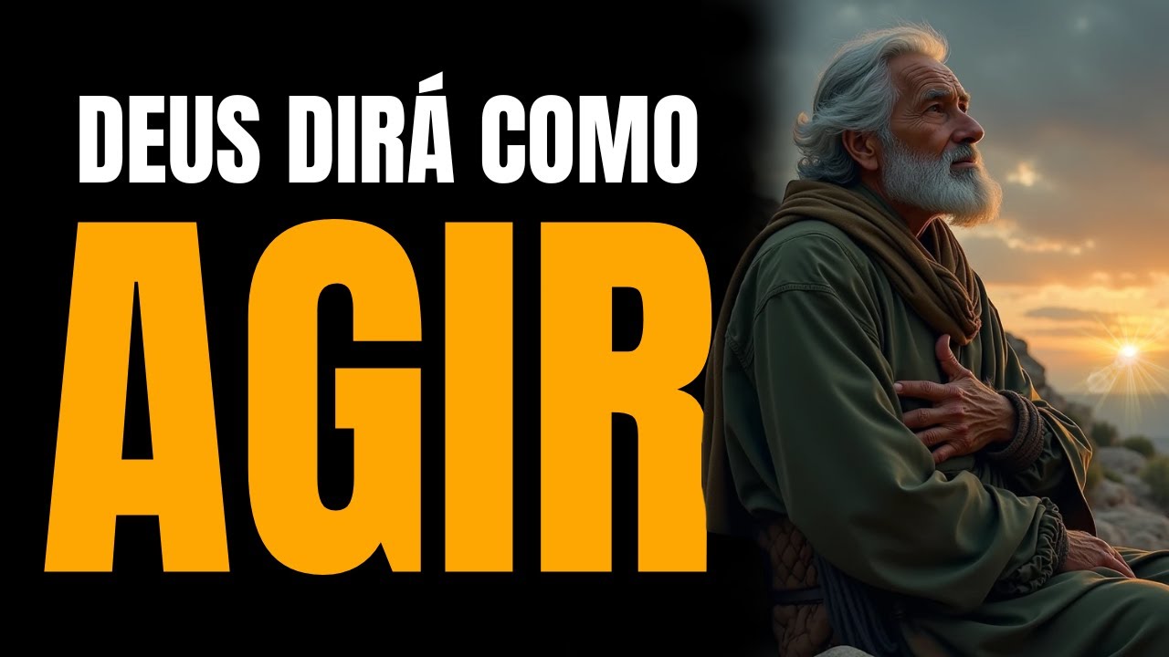 COMO SABER O QUE DEUS QUER QUE VOCÊ FAÇA! ELE DARÁ A SOLUÇÃO, CONFIE!