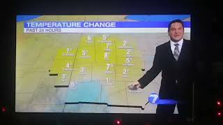 Robert Gauthreaux III weather update for Dayton,Ohio whio t.v.