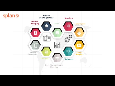 Splan Visitor Management and Unified Badging - video from Splan