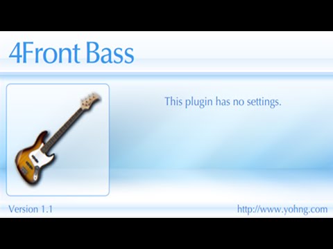 Free VSTI - 4Front (sampled Bass)