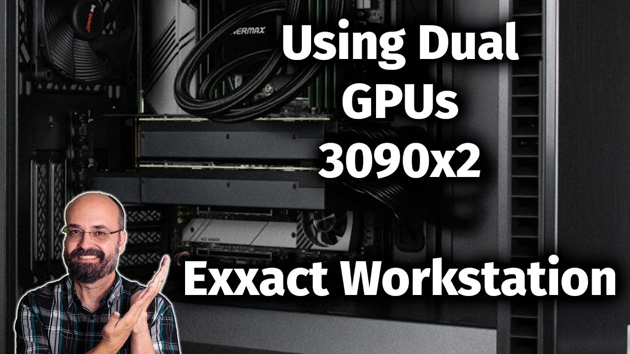 kronblad offset Kilde 5 Questions about Dual GPU for Machine Learning (with Exxact dual 3090  workstation) - YouTube