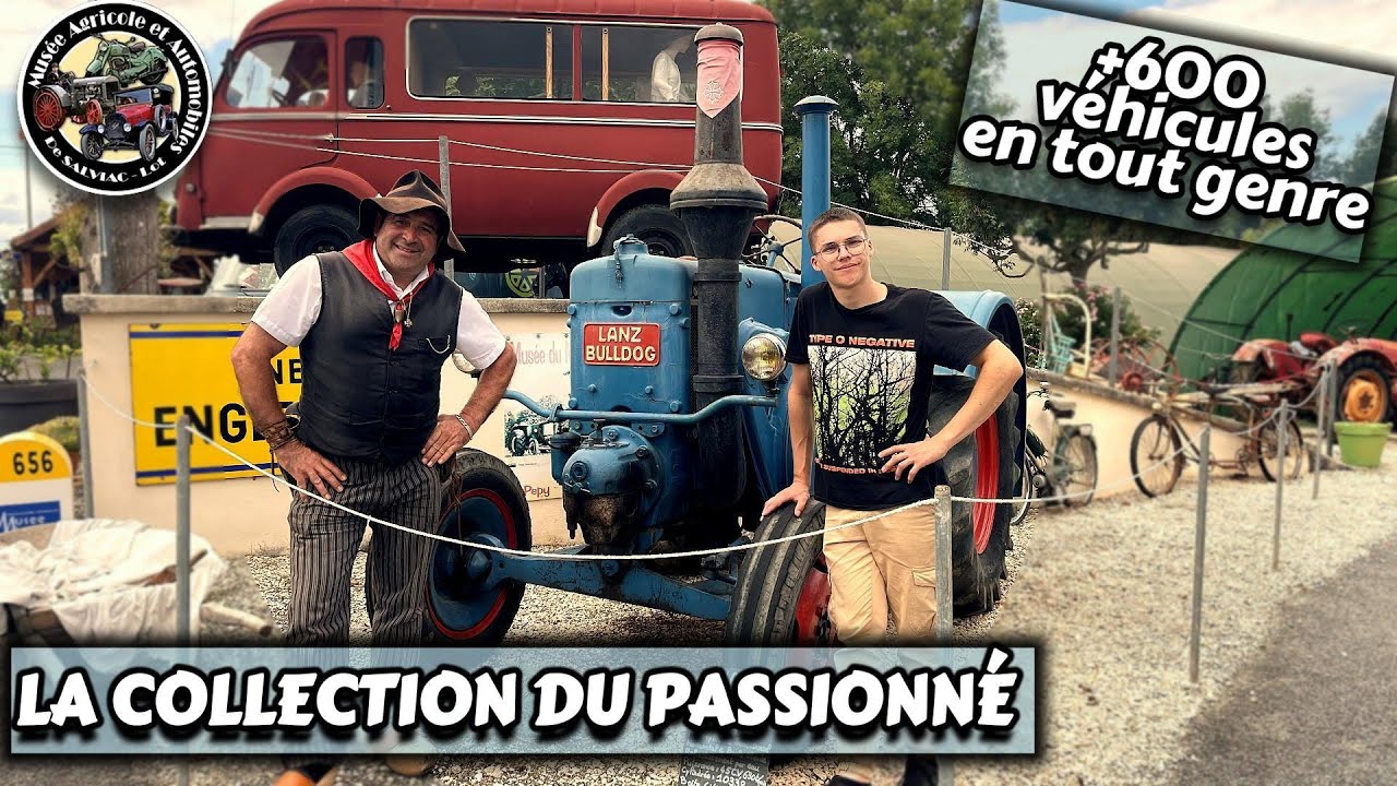 Un musée incroyable dans le Lot | Musée du patrimoine agricole & automobile de Salviac