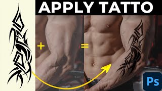 TATTOOs APPLY IN PHOTOSHOP | Apply Tattoos in Photoshop | Fake Tattoo in Adobe