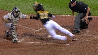 COL@PIT: CarGo throws out Cutch, confirmed in 8th