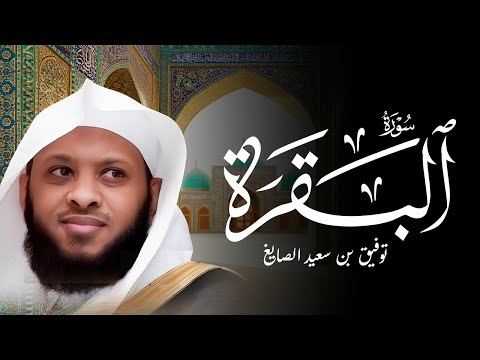 تلاوة روحانية لسورة البقرة كاملة مع الشيخ توفيق الصايغ