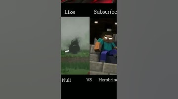 Herobrine vs Null II who is your favourite