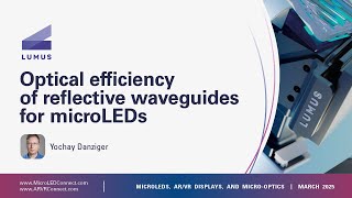 Lumus | Optical efficiency of reflective waveguides for microLEDs