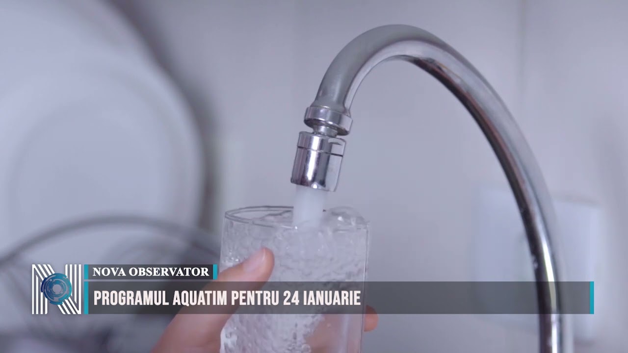 Programul Aquatim pentru 24 ianuarie Programul Aquatim pentru 24 ianuarie