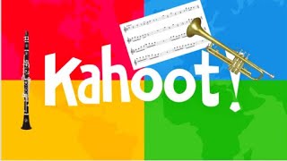 Kahoot Music play-along for clarinet, bass clarinet, and trumpet!