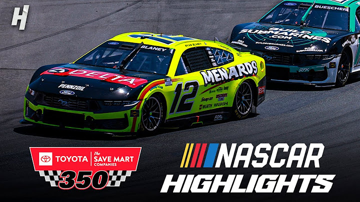 Toyota/Save Mart 350 - FULL RACE HIGHLIGHTS | NASCAR Cup Series 2025