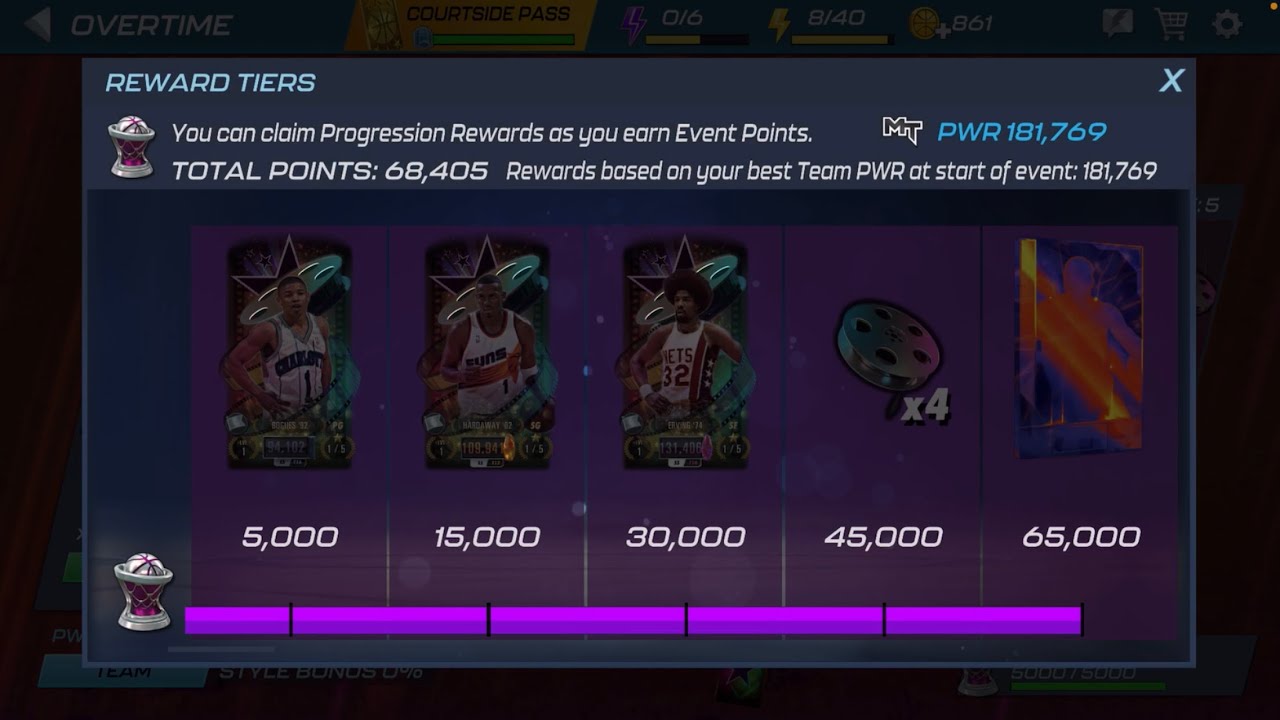 Muggsy Bogues, Penny Hardaway and Julius Erving Gameplay NBA 2K MOBILE