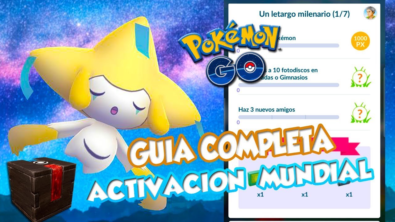 GUÍA COMPLETA Y TRUCOS PARA LA INVESTIGACIÓN MUNDIAL DE JIRACHI!! (SPOILER) POKÉMON GO
