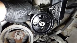 2002-2008 Dodge Ram 1500 5.7L:  Replacing the power steering pump