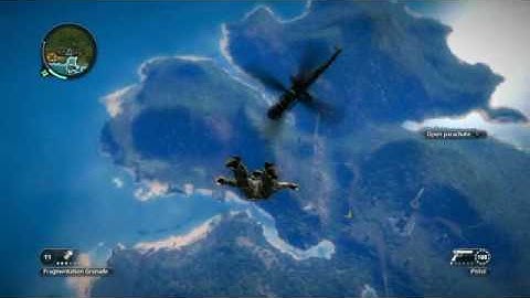 Freefallin heli-grab