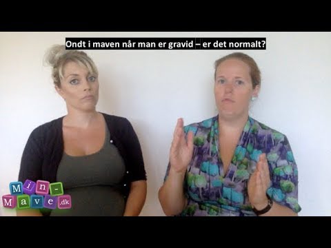 Video: Hvorfor gør maven ondt under den tidlige graviditet?