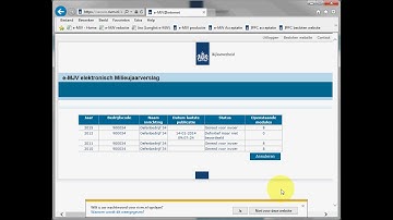 e-MJV: Inloggen en openen verslag bedrijf