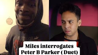 Miles Morales Interrogates Peter B Parker Duet