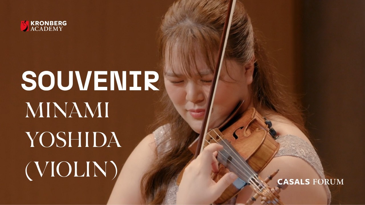 ミュージシャン m. Kronberg Young Soloist: Lee, Tchaikovsky & Debussy – Souvenir