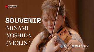 Kronberg Young Soloist: Lee, Tchaikovsky & Debussy – Souvenir | Minami Yoshida