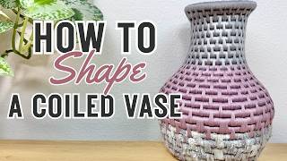 How to Make a Coiled Vase