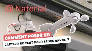 🛠 TUTO - Comment installer un capteur de vent pour store banne ?