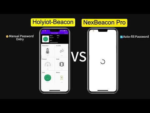 Holyiot NRF52810 Beacon Tag Bluetooth 5.0 Low Power Consump
