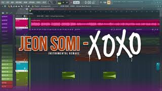Download Lagu 'JEON SOMI (전소미) - XOXO' Band Version in FL Studio | Turn on CC MP3