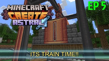 Create Astral Episode 5: Automating Shimmer Transportation with TRAINS!!