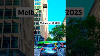 Melbourne Australia 2025, Queen Street #drivingtour #beautifulcity #citylife