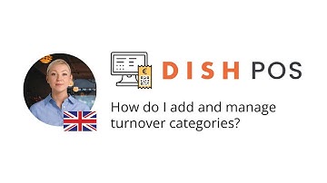 DISH POS - How do I add and manage turnover categories?