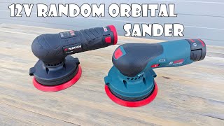 Parkside Performance 12V Random Orbital Sander Vs Bosch Professional