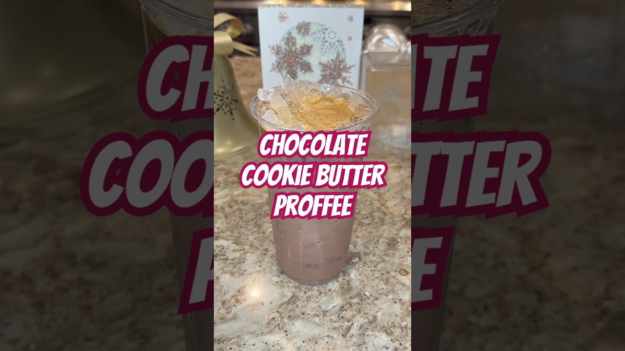 Chocolate Cookie Butter Proffee 🤎☕️