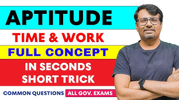 Time and Work | Time and Work Short Tricks/Problems | Part-1 SSC CGL, KVS, Bank PO, DSSSB,CTET