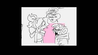 "fruitcake confession" — original comic by @tally885 (on twitter) | #dandysworld #comicdub