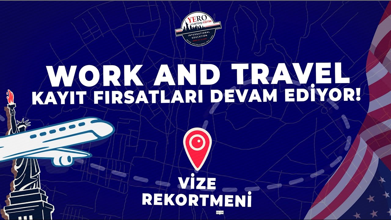 WORK AND TRAVEL 2024 KAYIT FIRSATLARI DEVAM EDİYOR. ÜSTELİK KREDİ KARTINA TAKSİT İMKANIYLA!