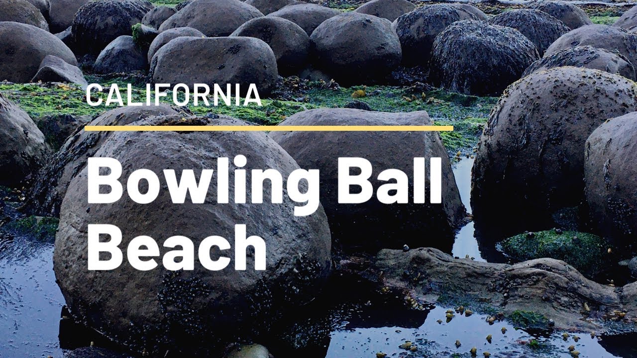 BOWLING BALL BEACH, CALIFORNIA