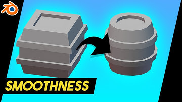 Blender Smooth Looking models - Easy Beginner Tutorial - Subdivision & Edge Split Modifier